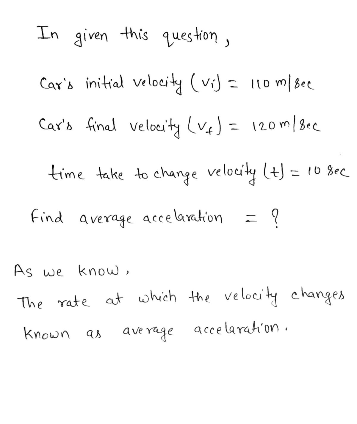 Physics homework question answer, step 1, image 1